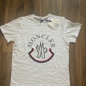 Moncler Classic White Tee in Packaging